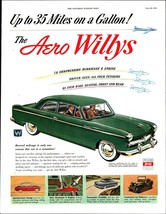1952 Aero Willys Ad  Up to 35 Miles on a Gallon d3 - $23.18