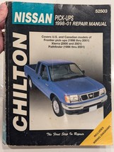 Chilton Nissan Frontier Pick-Ups/Pathfinder/Xterra 1998-2001 Repair Manual VG - £19.67 GBP