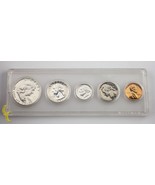 1956 US Proof Set Franklin Washington Jefferson Roosevelt Lincoln 5 pc C... - $142.15 CAD