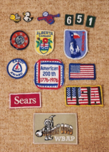 Lot of Vintage Patches - Sears - 1776-1976 - Texas and more - $24.19