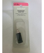 Radio Shack Headphone Adapter 1/8 3.5mm Stereo Plug to 1/8 3.5mm mono ph... - $4.99