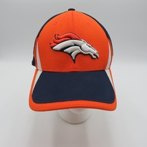 Denver Broncos Orange Blue NFL Football Hat Cap Fitted Small New Era 39T... - £14.79 GBP