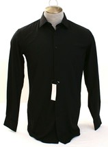 Jones New York Black Slim Button Front Dress Shirt M  15 15 1/2  34/35 M... - £47.84 GBP