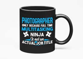 Make Your Mark Design Funny Multitasking Ninja Photographers, Black 11oz Ceramic - £17.34 GBP+