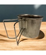 Authentic US Military USMC Army USGI Stainless Steel 1 Qt Canteen Cup - $13.46 CAD