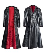 Gothic Long Coat Blade Day Walker Full Length PU Leather Coat Vampires R... - $189.00