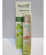Aveeno Positively Radiant CC Eye Cream SPF 25 Fair To Light Read Descrip... - $27.44 CAD
