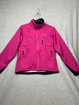 Columbia Titanium Tech Fleece Lined Jacket Hot Pink Zipper Wmn Sz M Outd... - £20.85 GBP