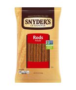 BestBy05/25 Snyder&#39;s of Hanover Pretzel Rods 12oz Snack Bag - $254.45 MXN