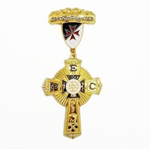 York Rite Knights Templar Past Eminent Commander Masonic Jewel NEW DESIGN! - £39.33 GBP
