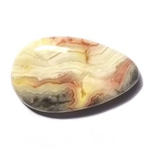 41.16 Carats TCW 100% Natural Beautiful Crazy Lace Agate Pear cabochon Gem by DV - £15.65 GBP
