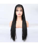 Lace Front Wig Braided Wigs Braiding Hair For Black Women Long Cosplay S... - $112.10 CAD