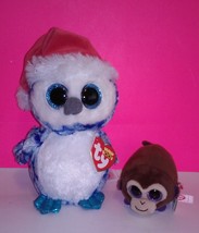 TY Beanie Boo Icicle & Monkey Plush - $16.99