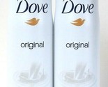 2 Count Dove 6.7oz Original 1/4 Moisturizing Cream 48h Antiperspirant Spray - £17.30 GBP