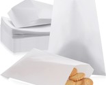 500 Pieces Grease Resistant Paper Treat Bags 5.12 X 7.09 Inches Semi Tra... - $45.99