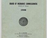 1938 Companies Under the Supervision of Texas Board of Insurance Commiss... - $21.75