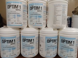  7pk Optim 1 Wipes One-Step Cleaner Dis Fectant, 160 Ct,  Exp, 03/28 461 Kb - $65.99