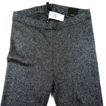 NWT- TORRID Black metallic sweater knit high Rise Leggings Size 00, M/L, 10 - £21.58 GBP