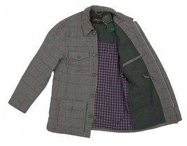 NEW $450 Bobby Jones Jacket!  M  Gray With Windowpane   Wool &amp; Cashmere   X-H2O - £153.16 GBP