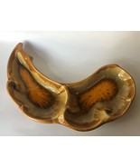 Large Boomerang Shape Pottery Dish Mid Century Modern Cal Style 2850-285... - £51.11 GBP