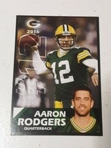 Aaron Rodgers Green Bay Packers 2016 Police Card #3 - £0.78 GBP