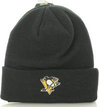 Pittsburgh Penguins NHL Zephyr Black Cuffed Knit Hat Skull Cap Adult Beanie - $16.99