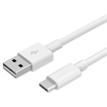 USB 3.1 Type C to USB Sync &amp; Charger Power Cable for Motorola Moto Z - 1M WHITE - £7.79 GBP