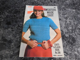 Sweaters made Easy Book No 288 - $2.99