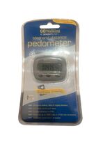 Go Walking by Sportline Step &amp; Distance Pedometer #GW2795GY S1 - $60.09 MXN