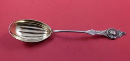 Medallion by Newell Harding & Co. Sterling Silver Berry Spoon GW Fluted 9" - £280.19 GBP