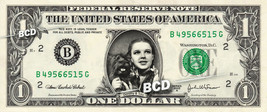 DOROTHY &amp; TOTO Judy Garland Wizard of Oz on a REAL Dollar Bill Cash Money Bank $ - £3.59 GBP