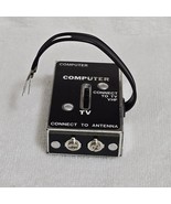 Vintage Computer TV RF Switch Box Modulator Antenna Adapter VHF Connecti... - $43.56