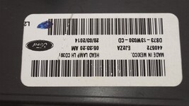 13-16 Ford Fusion Halogen Headlight Head Light Lamp Driver Left Side LH image 7