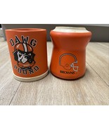 2 Vintage NFL Cleveland Browns Winston Cigarettes Can Coolers Coozie Koozie - $47.87 CAD