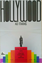 Hollywood Au Marais – Original Exhibition Poster – Very Rare - Affiche - 1976 - £105.57 GBP