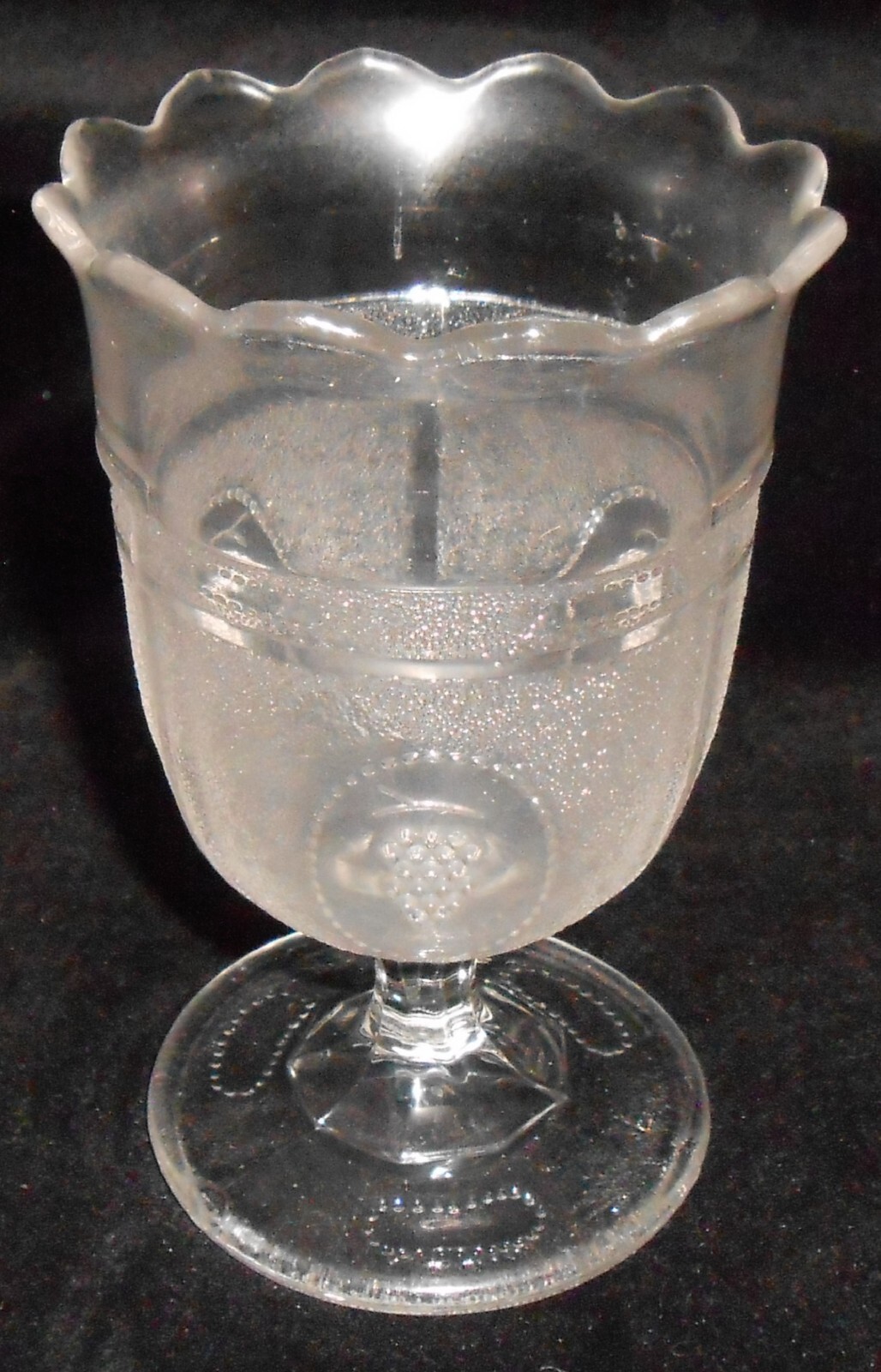 Set (5) VICTORIAN ERA Pressed Glass SPOONERS Item image 2