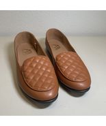 Aerosoles Women&#39;s Briella Brown Quilted Ballet Flats 8.5 - $458.60 MXN