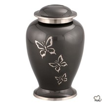 Eternal Butterfly Brass Cremation Urn-Funeral Urn - £19.74 GBP+