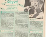Whitney Houston teen magazine magazine pinup clipping Young Super Bop Te... - $5.00