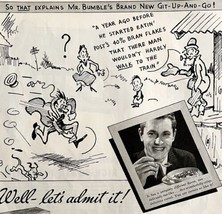 Post Bran Flakes Cereal Mr Bumble 1934 Advertisement Full Page Comic DWU1 - $41.12 CAD