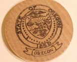 Vintage State Of Oregon Wooden Nickel 1959 - £3.88 GBP