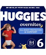 Huggies Size 6 Overnites Baby Diapers: Overnight Diapers, Size 6 (35+ lb... - $67.91 CAD