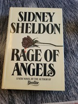 Rage Of Angels Sidney Sheldon 1980 Book Club Edition Hardcover Dust Jacket Willi - £6.59 GBP