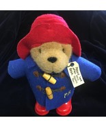 2010 Plush 10&quot; Paddington Bear Red Wellies Blue Coat Red Hat by Rainbow ... - €12,74 EUR