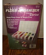 New/Sealed Darice DCB100 Floss Organizer 100 Bobbins 17 Compartments-USA - $23.02 CAD
