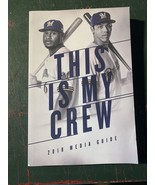 2018 Milwaukee Brewers Baseball media guide Schedule - $285.37 MXN