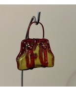 Vintage Blown Glass Ornament - Lady&#39;s Handbag Purse - $126.79 MXN