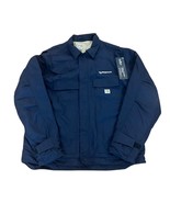 Carhartt Flame-Resistant Lanyard-Access Jacket Navy Blue Men&#39;s XL Tall F... - $171.48 CAD