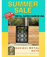 Summer Sale | High quality designer steel gate for home - $1,366.33 CAD