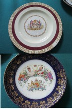 ROYALTY COLLECTOR PLATE KING GEORGE VI AND QUEEN ELIZABETH QUEEN ALEXAND... - $75.99